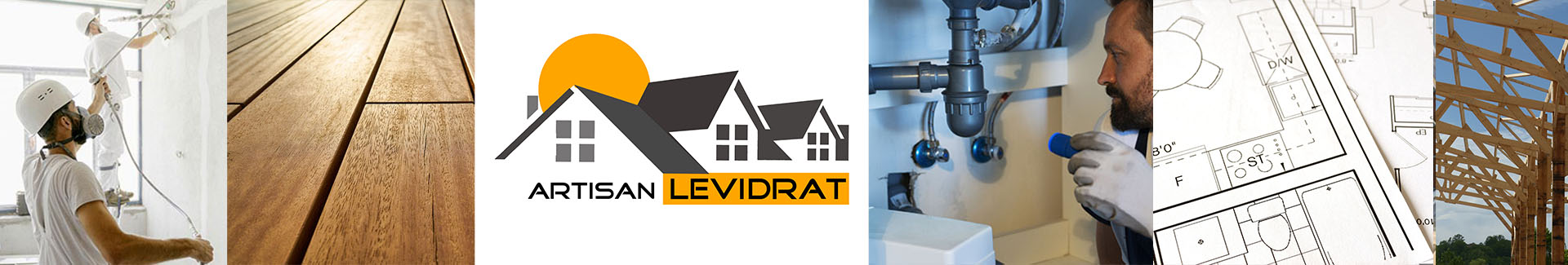 Artisan Levidrat Corps de métier ; PARQUETS -CARRELAGE - PLOMBERIE - ÉLECTRICITÉ - PEINTURE