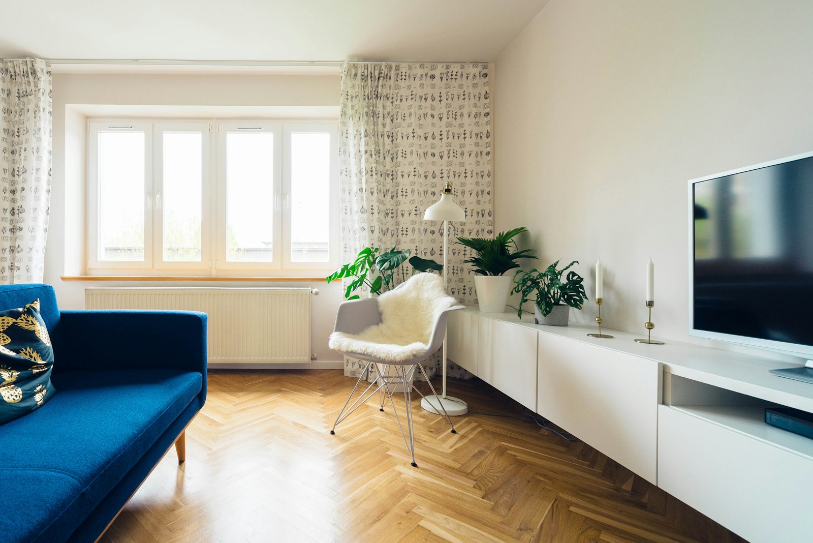 Séjour cosy rénové à Boulogne-Billancourt (92100)