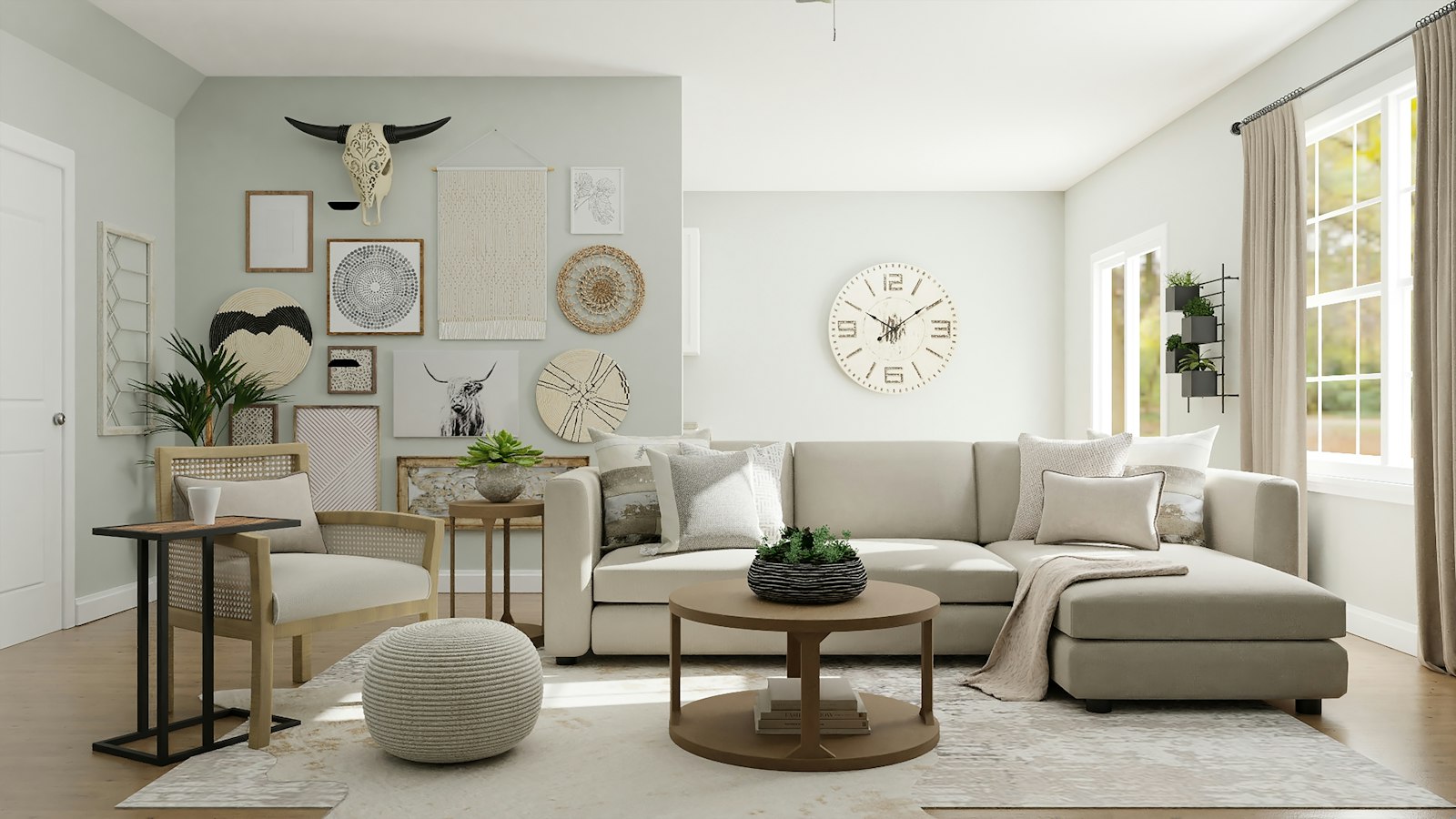 Intérieur moderne rénové à Boulogne-Billancourt — finitions sur mesure
